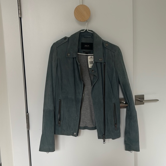 NWT Women’s Set Urban Deluxe Leather Jacket - Picture 4 of 8